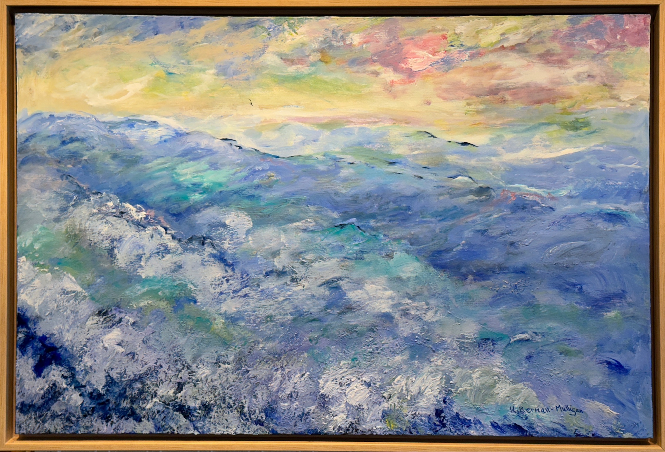 acrylic painting on canvas